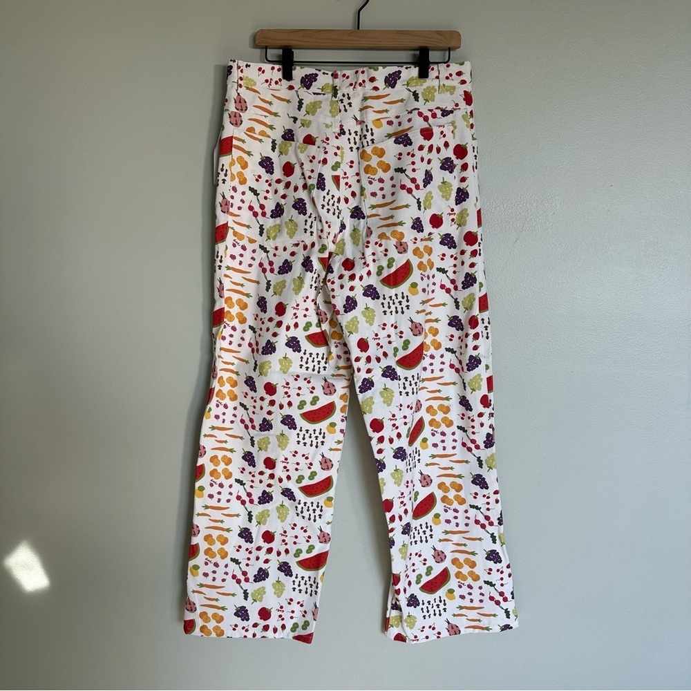 Lisa Says Gah Farmers Market Print Wide Leg Robyn Jeans - Picture 13 of 13